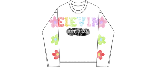 WOR1DW1DE FLOWER LONG-SLEEVE