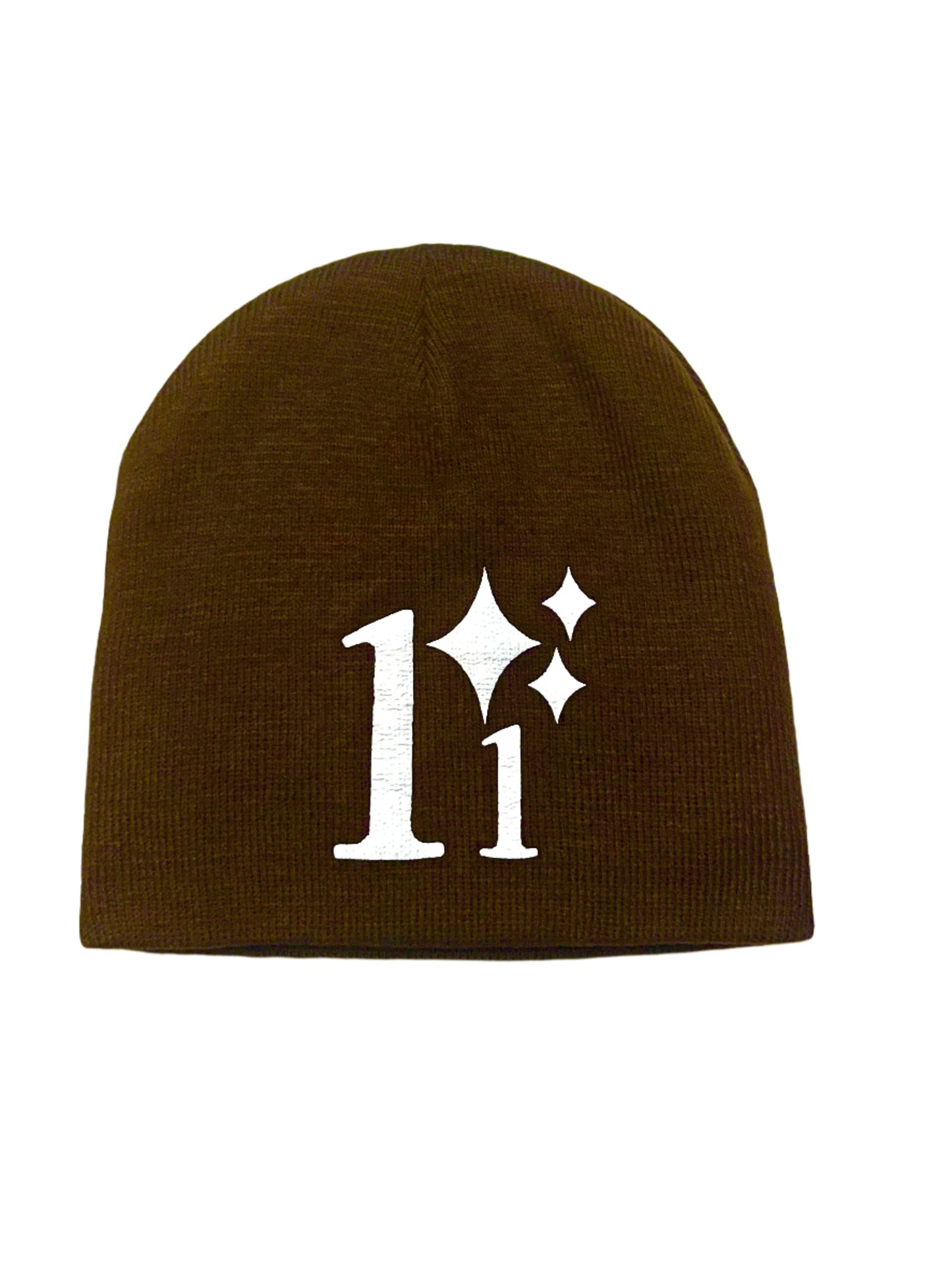 Sparkle Puff Print Beanie